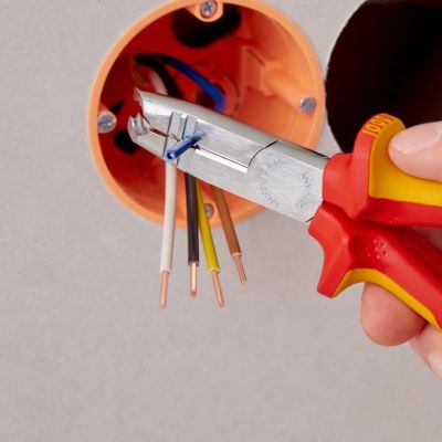 6. Knipex 13 46 165 narzędzie do zdejmowania izolacji Czerwony, Żółty