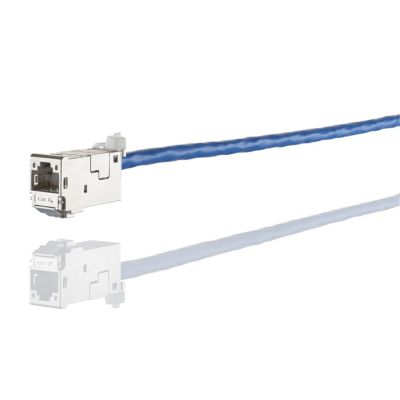 2. METZ CONNECT 130910-Z wtyczka RJ-45 Metaliczny