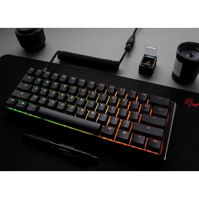 10. Ducky One 3 Classic Mini klawiatura Gaming USB US English Czarny, Biały