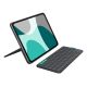 Logitech Flip Folio QWERTZ Niemiecki Bluetooth Grafitowy