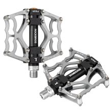 Pedały rowerowe Rockbros JT201012LS 2010-12L aluminiowe platformowe - srebrne