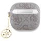 2. Etui Guess 4G Charm Collection na AirPods 4 - różowe