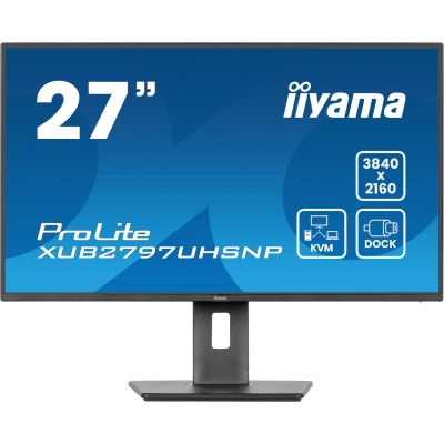 2. Monitor IIYAMA 68.5cm (27") XUB2797UHSNP-B1 16:9 HDMI+DP+USB-C IPS
