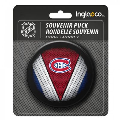 87. Pamiątka Krążek hokejowy Inglasco NHL Stitch 510AN000605