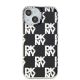 3. Etui DKNY IML Checkered Mono Pattern na iPhone 15 / 14 / 13 - czarne
