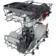9. Zmywarka wolnostojąca WHIRLPOOL WSFO3T223PCX 10kpl.