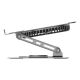 21. UNITEK OT1098AGY01 stojak na laptop Podstawka pod notebooka i tablet Srebrny 43,9 cm (17.3")