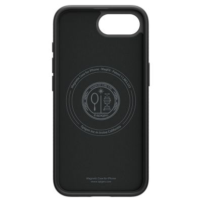 4. Etui Spigen Liquid Air Mag MagSafe na iPhone 16e / 17e - czarny mat