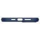 7. Etui Spigen Silicone Fit Mag z MagSafe na iPhone 14 Plus - niebieskie