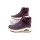 10. Skechers Uno Rugged buty sportowe damskie botki ocieplane zimowe fioletowe
