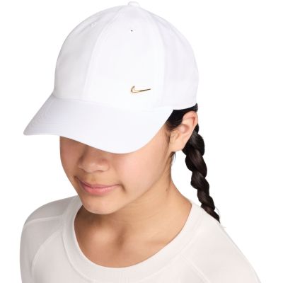 4. Czapka z daszkiem dla dzieci Nike Dri-Fit Club biała FB5064 101