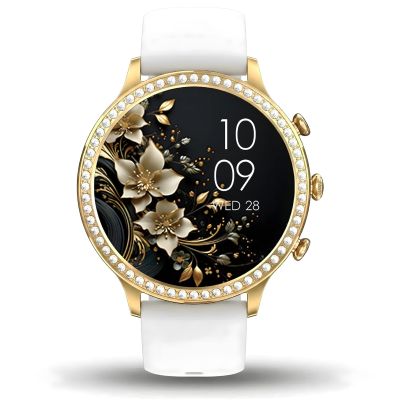 7. Smartwatch Gravity Złoty Pasek i Bransoleta GT5-2