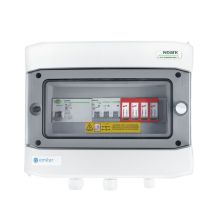 Rozdzielnica przył. AC hermetyczna IP65 EMITER z ogranicznikiem przepięć AC Dehn typ 2, 40A 3-F, RCD typ A 63A/300mA