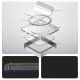 17. Etui Spigen Ultra Hybrid Mag MagSafe na Samsung Galaxy S26+ - przezroczysto-niebieskie