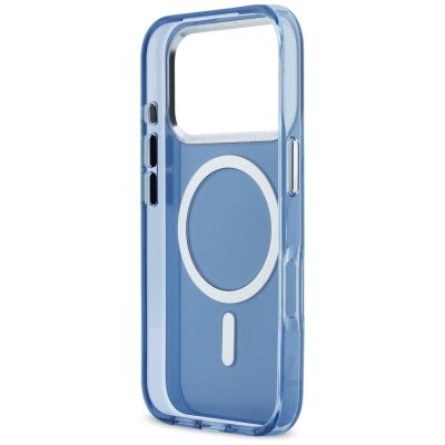 7. Etui Karl Lagerfeld Karl & Choupette Back MagSafe na iPhone 17 Pro Max - niebieskie