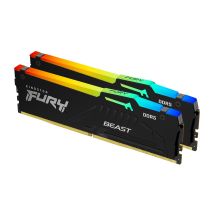 KINGSTON DDR5 128GB 5600MT/s CL40 DIMM KITx2 FURY Beast RGB
