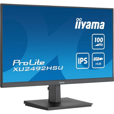 3. iiyama ProLite monitor komputerowy 60,5 cm (23.8") 1920 x 1080 px Full HD LED Czarny