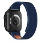 3. Pasek Tech-Protect Nylon Elite na Apple Watch 44 / 45 / 46 / 49 mm - granatowo-pomarańczowy