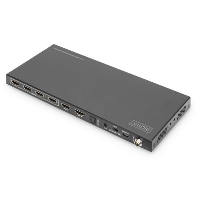 6. Przełącznik/Matrix HDMI 4/2-porty 4K 60Hz UHD HDR HDCP 2.2 EDID audio z pilotem