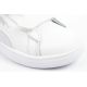 5. Puma buty sportowe dziecięce Smash 3.0 sneakersy białe skórzane modne