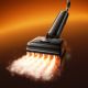 8. Odkurzacz pionowy UWANT DX800 Steam Wet & Dry - czarny