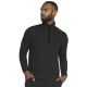 Skechers Skech-Knits Burst 1/4 Zip LT130-BLK Czarne L