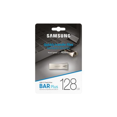 14. SAMSUNG FLASH BAR Plus 128GB MUF-128BE3/APC SILVER