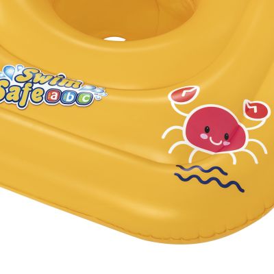 3. Koło dmuchane Bestway 32050 Swim Safe Wondersplash Square 3-Ring Baby Boat 92800497000