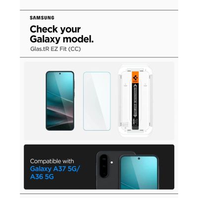 2. Szkło hartowane Spigen Glas.tR EZ Fit na Samsung Galaxy A36 / A37 5G