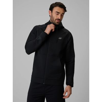 Bluza treningowa regular z kapturem męska 4F 4FRSS26TFSWM0872-20S
