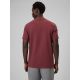 2. T-shirt regular gładki męski 4F 4FRSS26TTSHM3637-60S