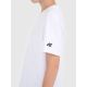 3. T-shirt gładki bawełniany chłopięcy 4F 4FJWMM00TTSHM2330-10S