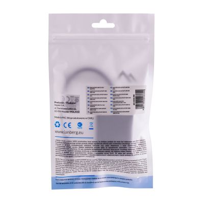 5. Adapter Lanberg AD-0006-BK (Mini DisplayPort M - D-Sub (VGA) F; 0,20m; kolor czarny)
