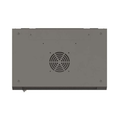 7. LANBERG SZAFA INSTALACYJNA RACK WISZĄCA 19" 12U 540X350 CZARNA DRZWI PRZESZKLONE (FLAT PACK)