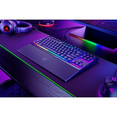 4. Razer Ornata V3 Tenkeyless klawiatura Gaming USB QWERTZ Czarny