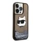 4. Etui Karl Lagerfeld Glitter Choupette Head na iPhone 14 Pro Max - czarne
