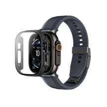 Szkło ochronne AMAZINGTHING Radix z etui na Apple Watch UItra 3 49 mm - czarne