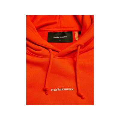4. Bluza PEAK PERFORMANCE Original Terry Hood Men czerwony