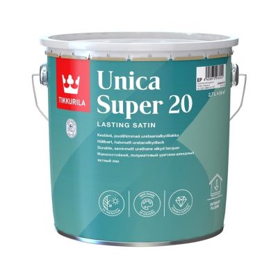 LACQ UNICA SUPER 20 S-GL TIKKURILA 2.7L