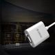 7. Adapter Orico PTAV USB-C - VGA i mini jack 3.5 mm Full HD 0.15 m - srebrny