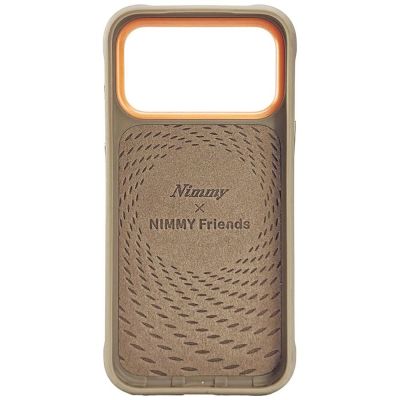 5. Etui Nimmy Cool&Cute 2.0 Bear na iPhone 17 Pro Max - beżowe