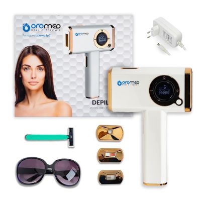 6. Depilator laserowy do włosów i ciała ORO-IPL ICE OROMED