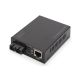 22. Media konwerter RJ45 10/100/1000Base-T na SC duplex 1000Base-LX, SM, 20km