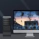13. Baseus kabel HDMI 2.1 8K 60 Hz 48 Gbps / 4K 120 Hz / 2K 144 Hz 3D eARC QMS Dynamic HDR VRR ALLM 3 m czarny (CAKGQ-L01)
