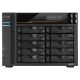 NAS Asustor AS6810T; Tower; 10x (3.5" SATA HDD/ 2.5" SSD); AMD Ryzen Embedded V3C14; 16G ECC DDR5 SODIMM (max. 64GB), 2x 10GbE, 2x 5GbE, 4x M.2 2280 NVMe PCIe 4.0, 2x USB4, 2x USB 3.2 Gen, 1x optional 10 GbE card