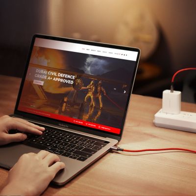 7. Kabel Ugreen US294 USB-C - USB-C 3A 480Mb/s 1m - czerwony