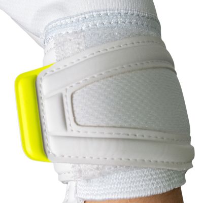 5. Rękawice bramkarskie Reusch Legacy '86 Advance biało-niebieskie 5670206 1089