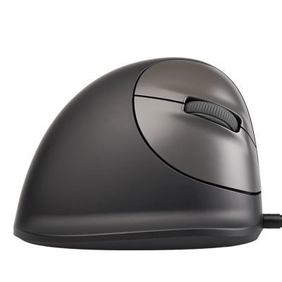 3. R-Go Tools Mysz ergonomiczna R-Go HE Break z oprogramowaniem do przerw, rozmiar small (długość dłoni poniżej 165 mm), dla praworęcznych, przewodowa, czarna