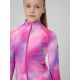 5. Bluza sportowa slim bez kaptura dziewczęca  4F 4FJRSS26TFSWF0988-90A