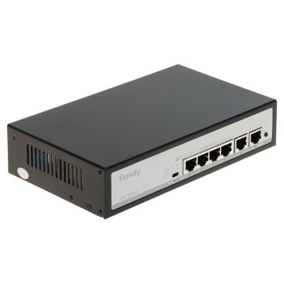 SWITCH POE TC-P3S06 SPEC:F/0420/AT/55 4-PORTOWY TIANDY